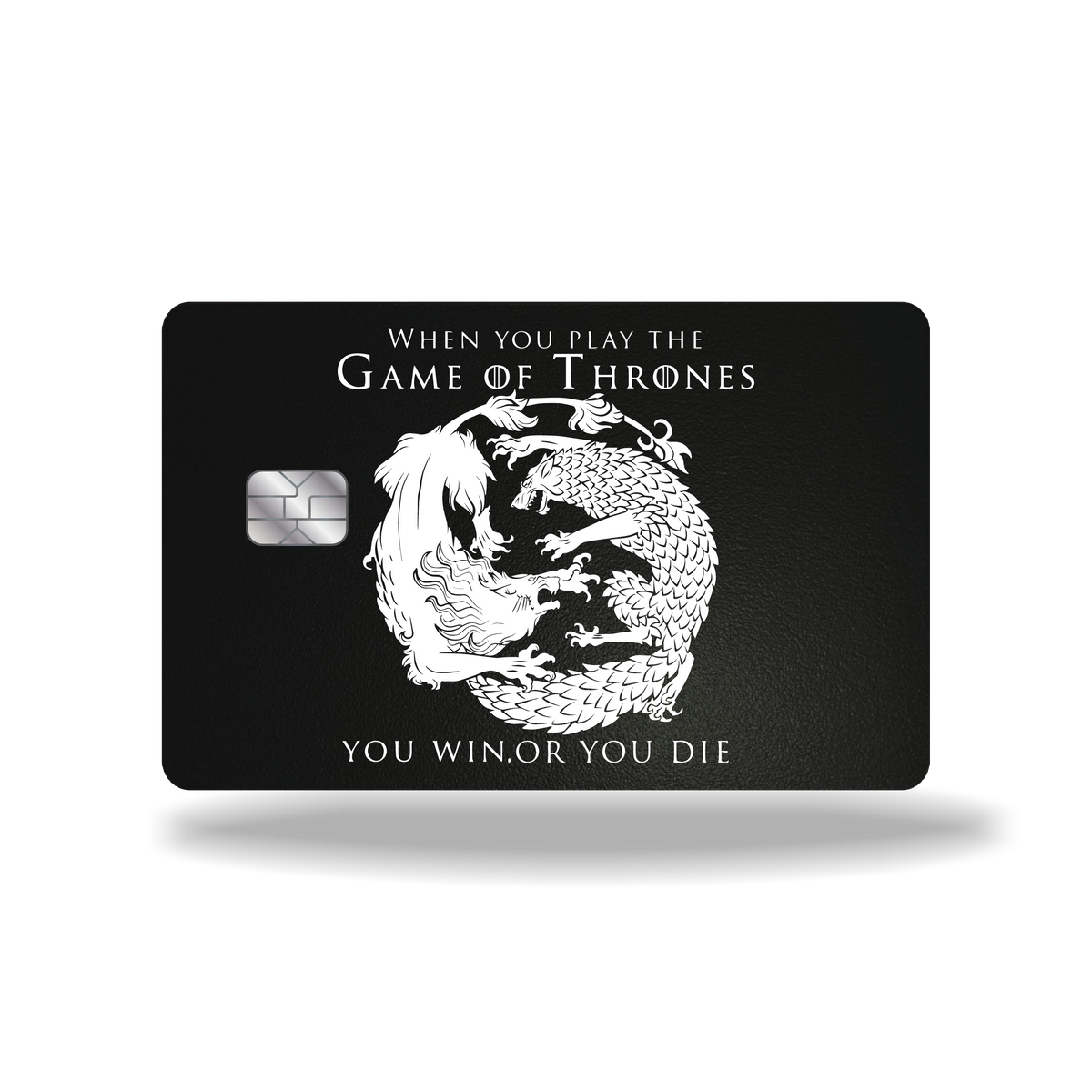 Metal Card The Game of Thrones