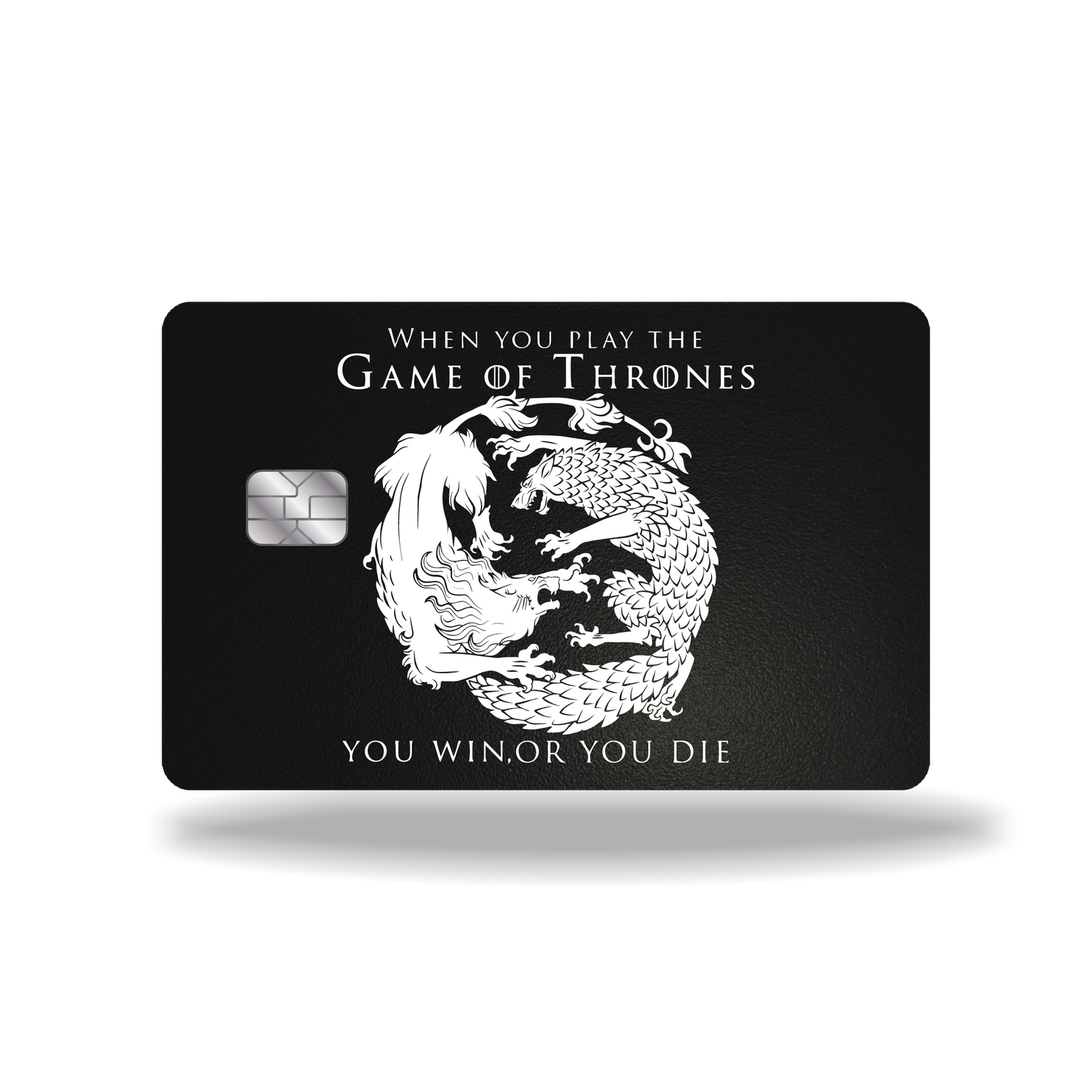 Metal Card The Game of Thrones
