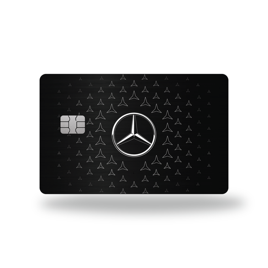 Metal Card Mercedes Benz