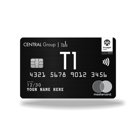 Metal Card " The 1 " Thailand