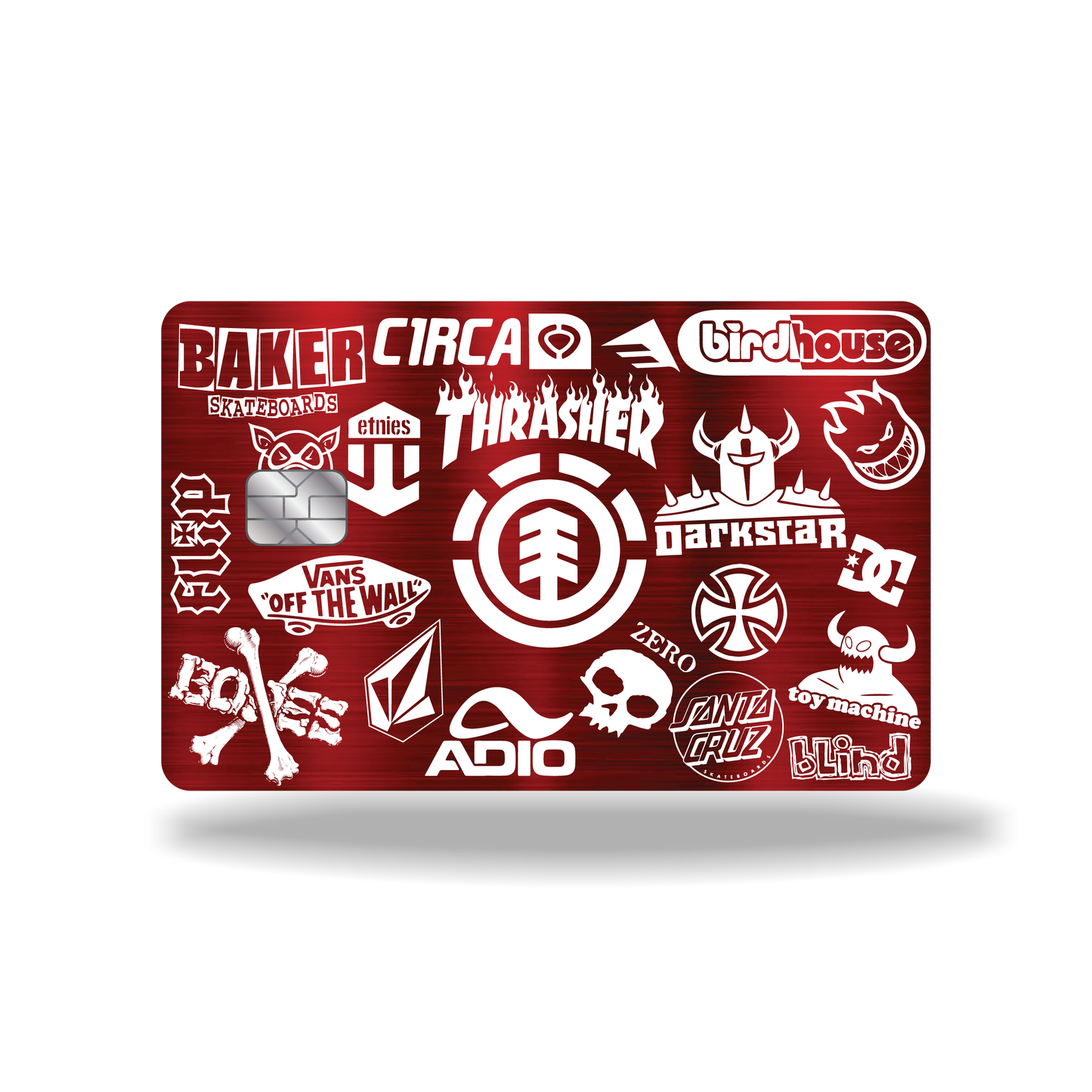 Metal Card OG Skate Brands