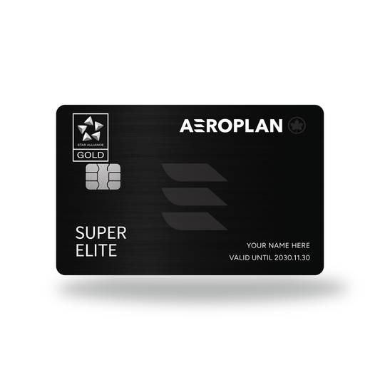 Metal Card Aeroplan Super Elite