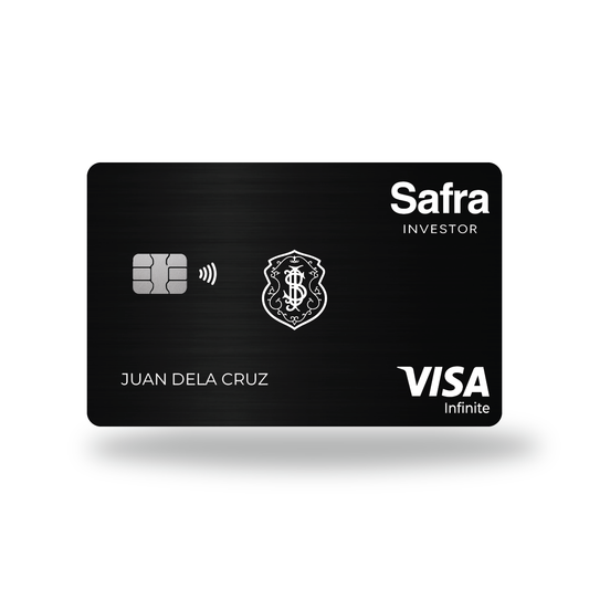 Metal Card Safra Investor