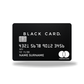 Metal Card Black Card