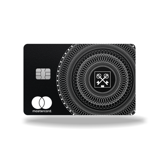 Metal Card Goldman Lampe