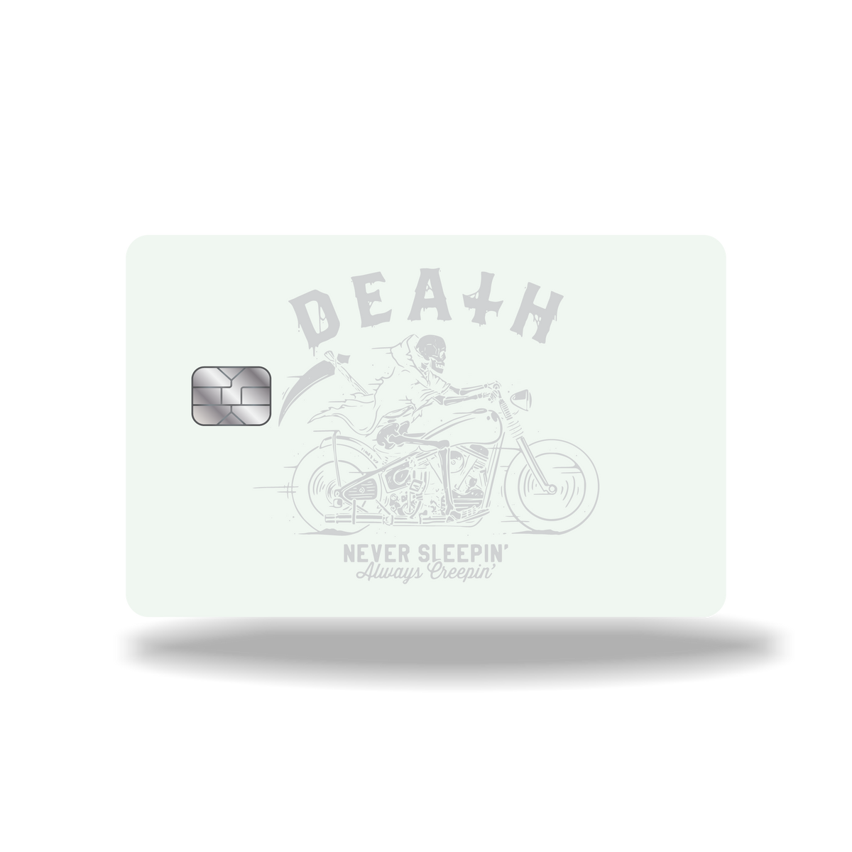 Metal Card Never Sleeping