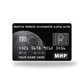 Metal Card MIR Commemorative Design