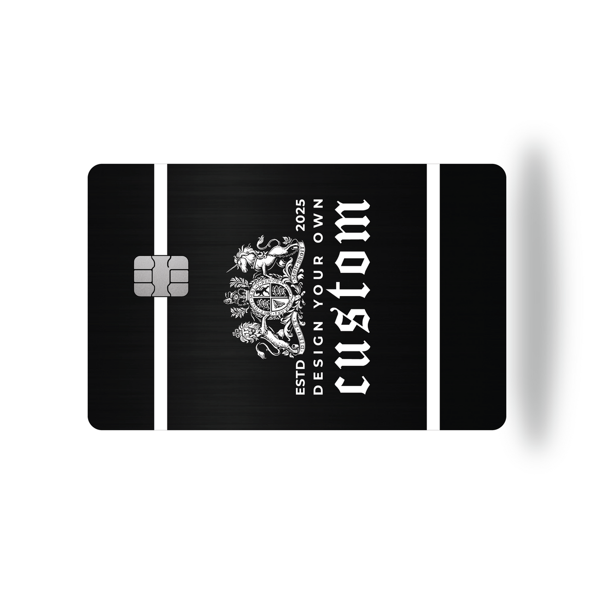 Metal Card Custom Logo