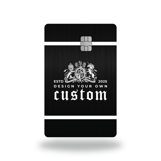Metal Card Custom Logo