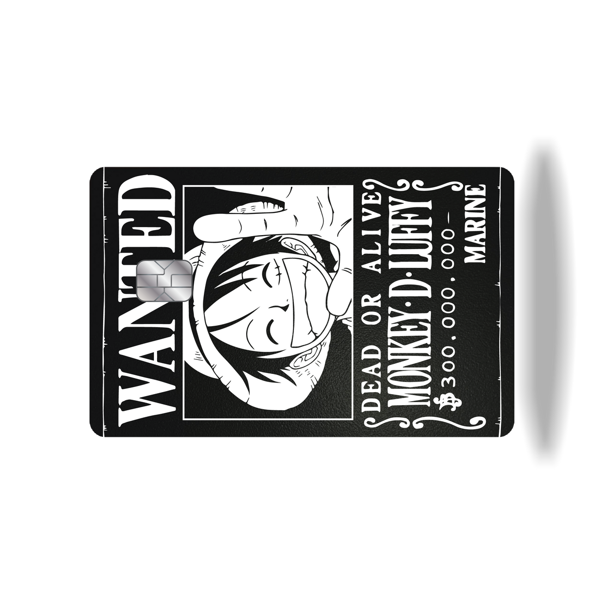 Metal Card Wanted Luffy