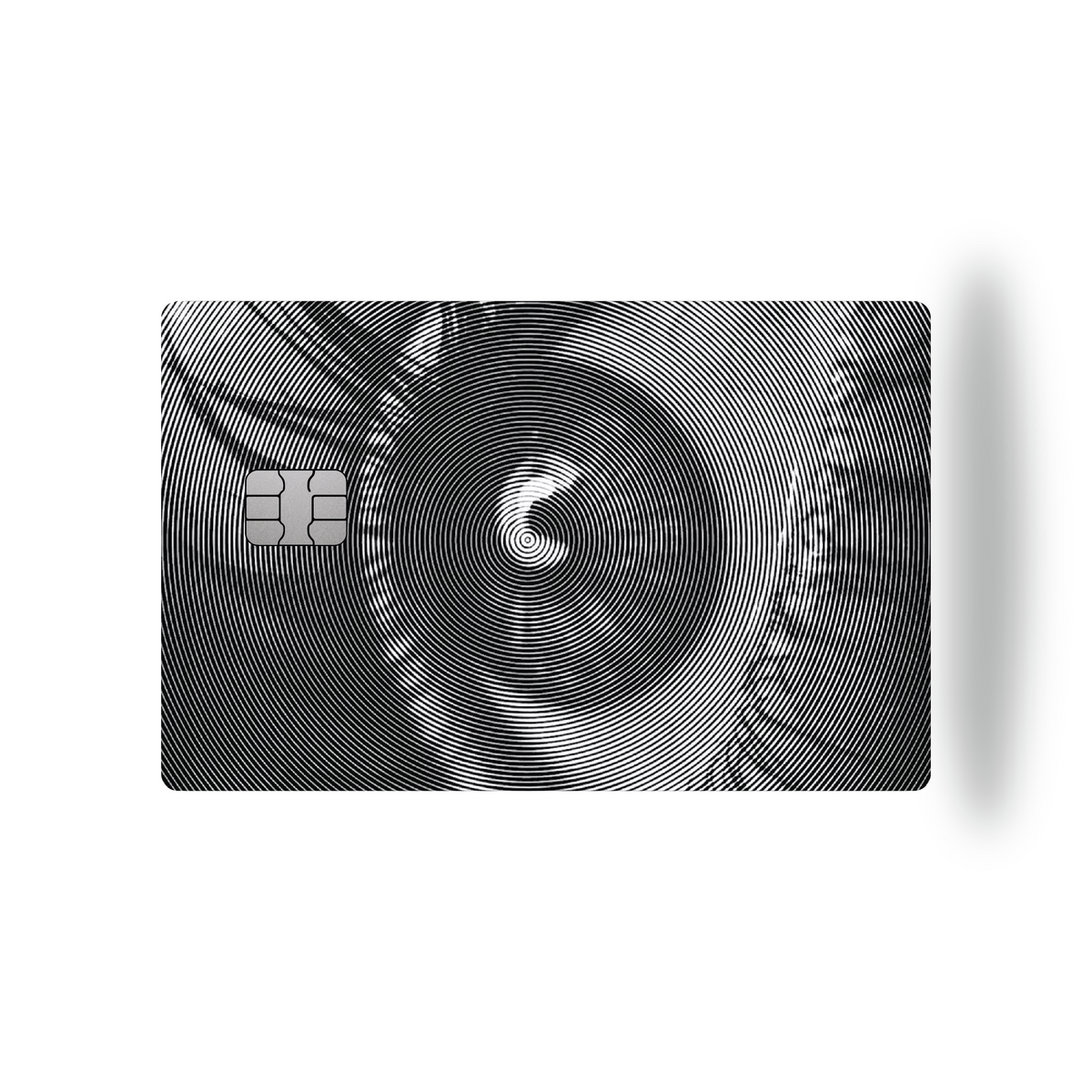 Metal Card Fractured Gaze