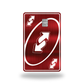 Metal Card Uno Reverse