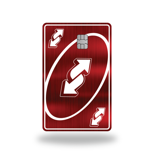 Metal Card Uno Reverse