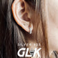 S925 Crescent Studded Earrings