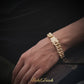 PREMIUM 10mm Iced Cuban Bracelet - Gold