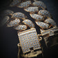 PREMIUM 10mm Iced Cuban Bracelet - Gold