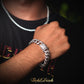PREMIUM 10mm Iced Cuban Bracelet - White Gold