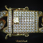 PREMIUM 10mm Iced Cuban Bracelet - Gold